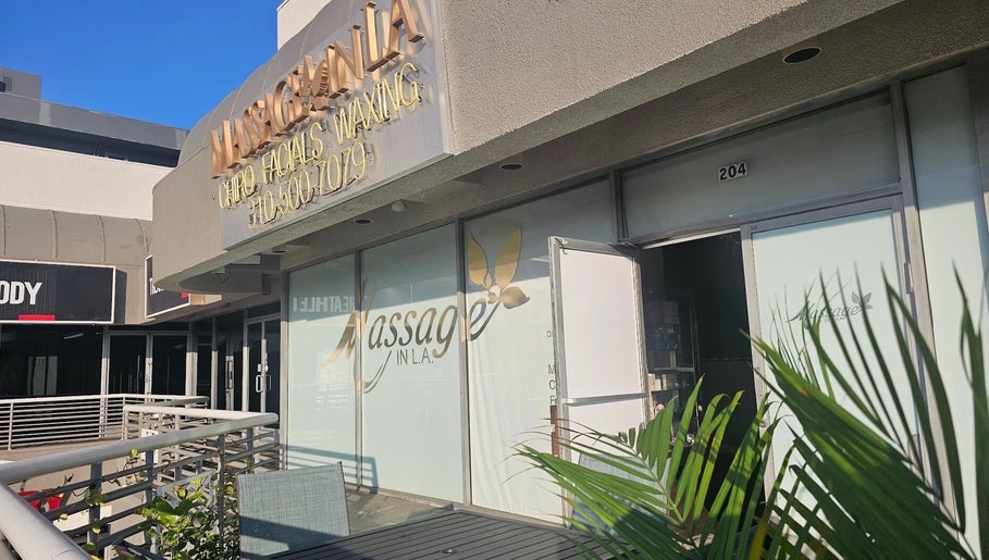 Entrance of Massage In LA located in Los Angeles, California, US, with modern decor and inviting entrance.
