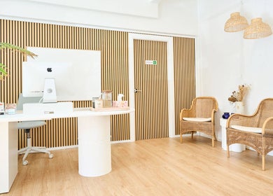 Sydney Wide Counselling reception area in Stanmore, New South Wales, AU with modern decor and natural light.