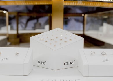 Beautiful jewelry selection at Colibri Tattoo and Piercing Ottawa, Ottawa, Ontario, CA.