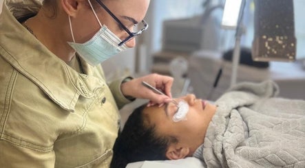 Eyelash extension at L AND B, Cape Town, Western Cape, ZA enhancing beauty with precision care.