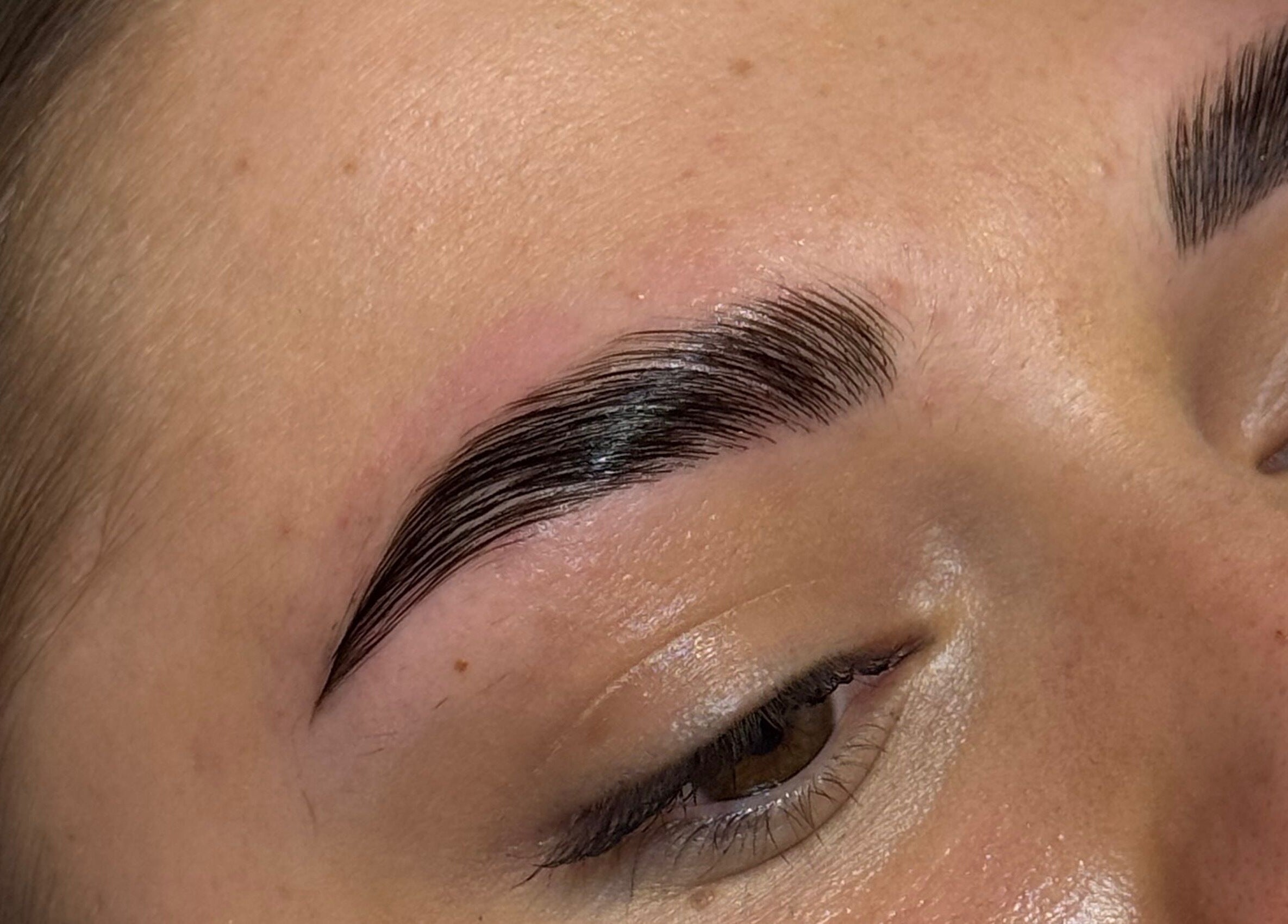 Well-groomed eyebrows at Beauty By Mols, Somerton, England, GB showcasing expert beauty care.