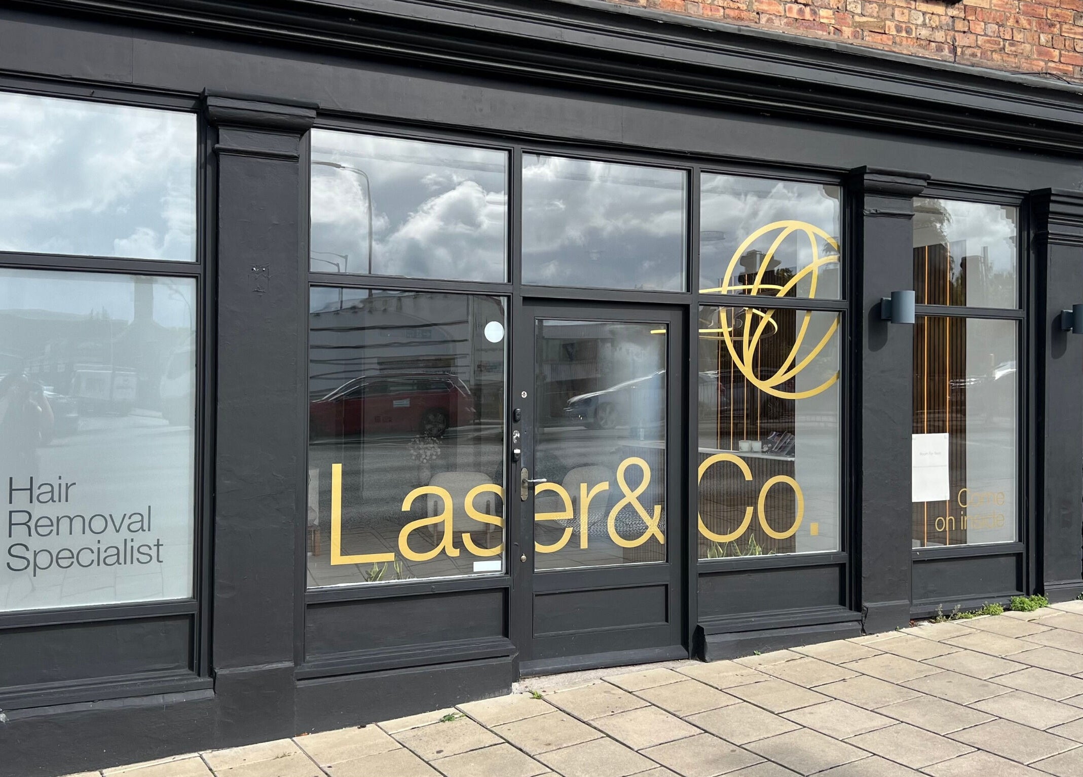 Exterior of Laser & Co., a hair removal specialist near The Nail Muse by Tasha in Carlisle, England, GB.