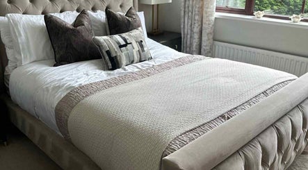 Elegant bedroom setup by Glimmer & Glow Cleaning Services in Newtownards, Northern Ireland, GB.