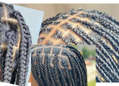 Intricate braided hairstyle at Glow&Go, Florida, Florida, US showcasing detailed craftsmanship.