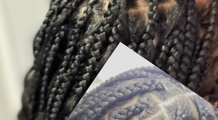 Intricate braided hairstyles at Glow&Go salon in Florida, Florida, US enhancing natural beauty.