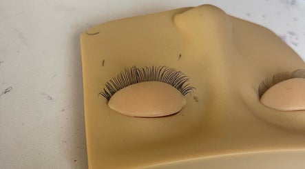 Eyelash training mannequin at Courtney Rose Beauty Room, Gray, Northern Territory, AU.
