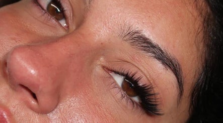 Close-up of eye showcasing lush lashes at Amazing Audrey in Parramatta, New South Wales, AU.