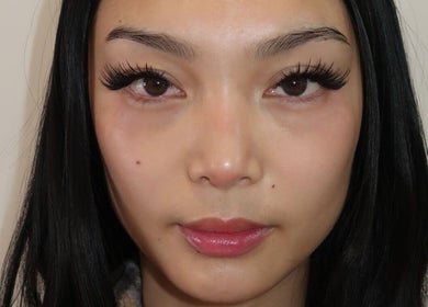Beautiful eyelash extension treatment at Amazing Audrey in Parramatta, New South Wales, AU.