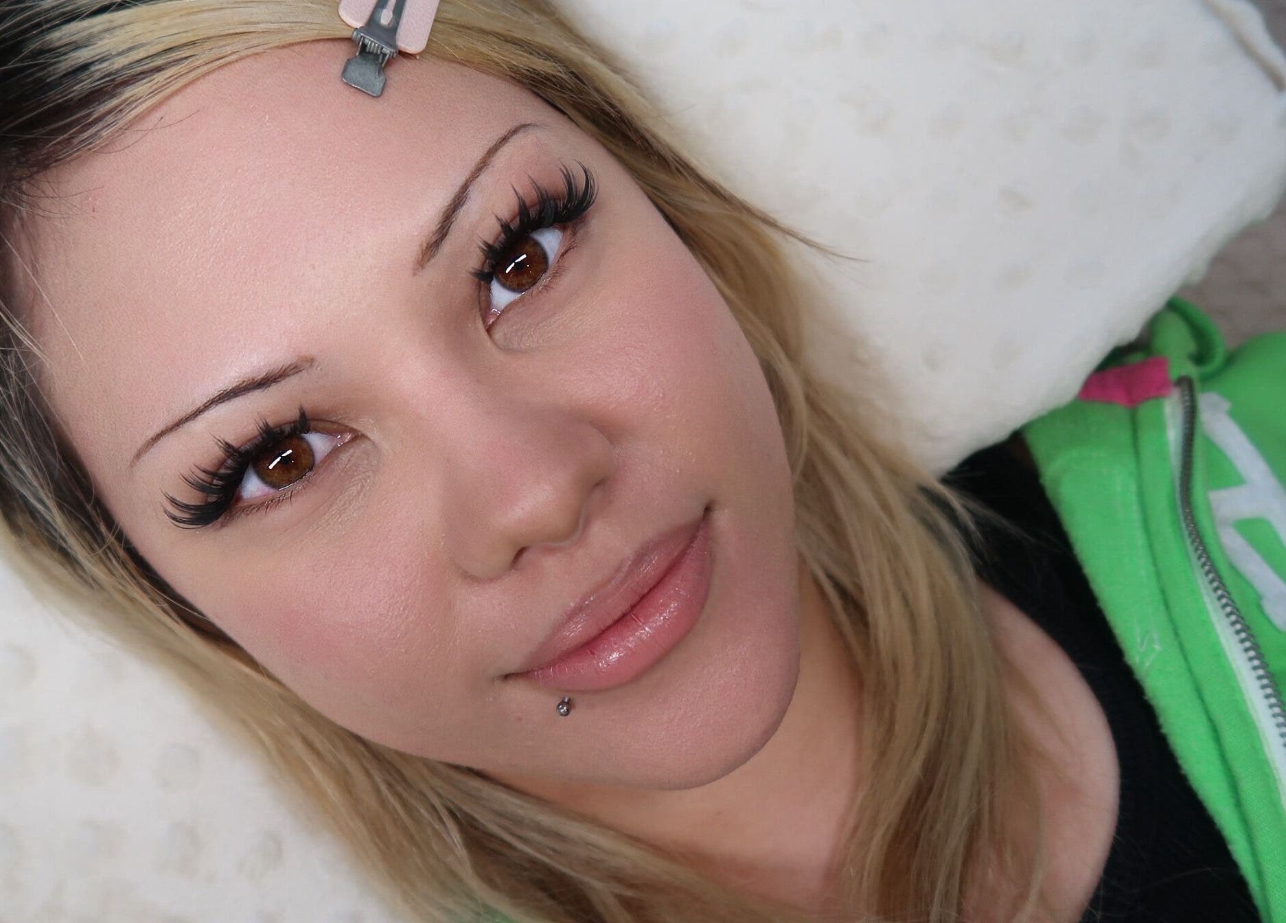 Amazing Audrey's eyelash treatment in Parramatta, New South Wales, AU with stunning results.