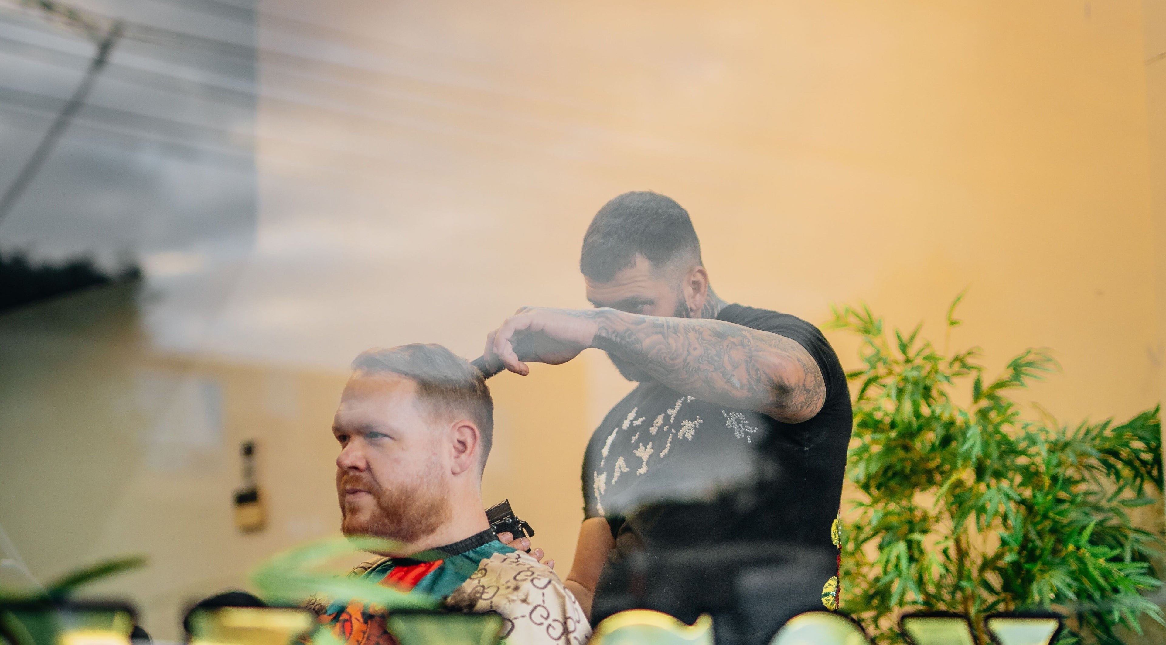 Professional haircutting at Mason Barbershop, Melbourne, Victoria, AU. Experience precision and style.