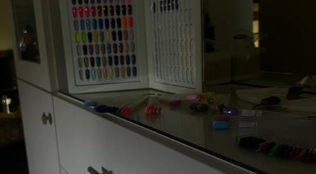 Nail polish color display at Nail.haven9, showcasing vibrant options in Amman, Amman Governorate, JO.