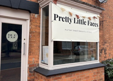 Exterior of Nails by Becs, Desborough, England, GB, showcasing brickwork and stylish signage.