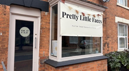 Exterior of Nails by Becs, Desborough, England, GB, showcasing brickwork and stylish signage.