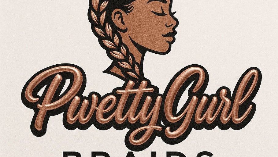 Logo of Pwetty Gurl Braids in Golconda, Penal/debe Regional Corporation, TT showcasing braided hairstyle.