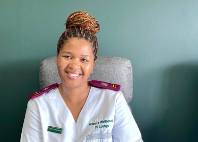 Friendly staff at Nonny's Wellness & IV Lounge, Ballito, Kwazulu-natal, ZA ready to assist visitors.