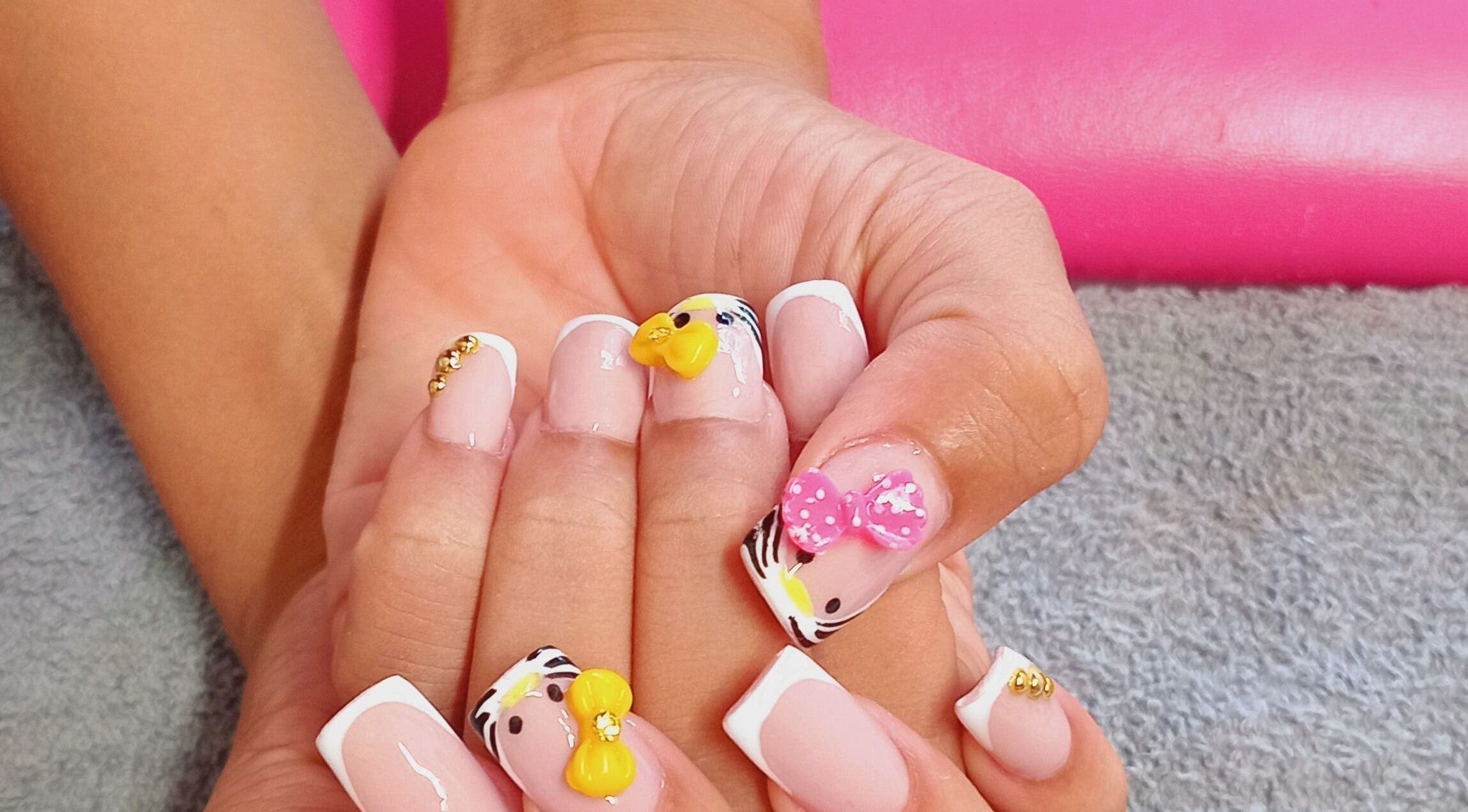 Elegant nail art with cute designs at Luv Ur Nails, Roseau, Saint George Parish, DM.