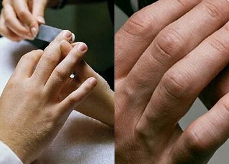 Expert manicure at Nail Maniac Salon & Academy, Orlando, Florida, US showcases elegant and cared-for nails.