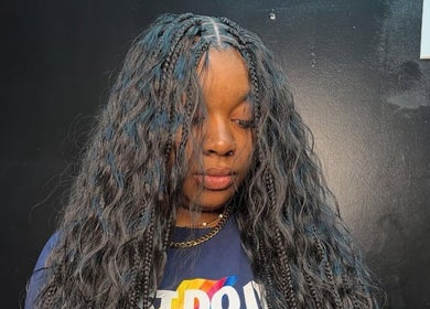 Intricate braided hairstyle at VixenChair, Concord, North Carolina, US. Perfect for modern beauty trends.