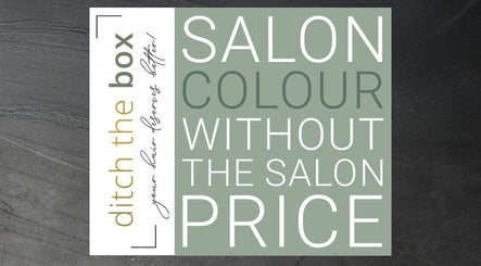 Salon service promotion by ditch the box in Gqeberha, Eastern Cape, ZA offering quality color at affordable prices.
