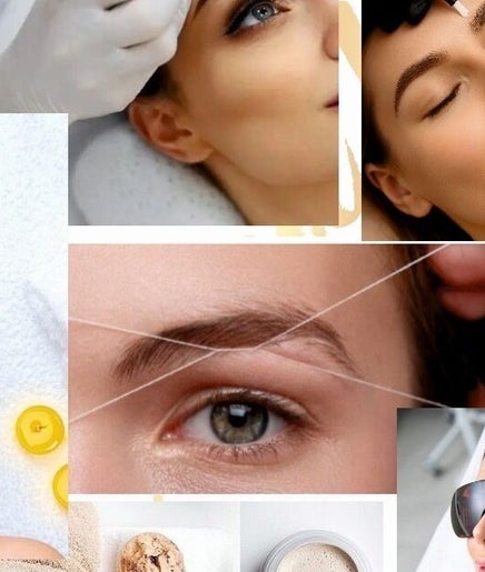 Behandelingen bij Sara Beauty in Amersfoort, Utrecht, NL met gezichtsmasker, wenkbrauw threading en lasertherapie.