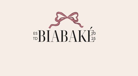 Elegant Biabaké logo with ribbon design, Drogheda, County Louth, IE.