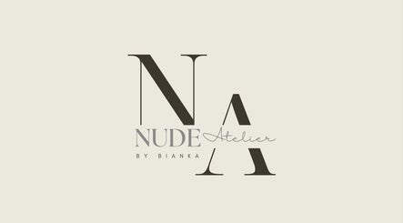 Elegantes Logo von NUDE Atelier by Bianka in Scuol, Graubünden, CH.