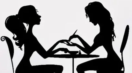 Silhouette of a manicure session at Deeva Nails Westport, Westport, County Mayo, IE.