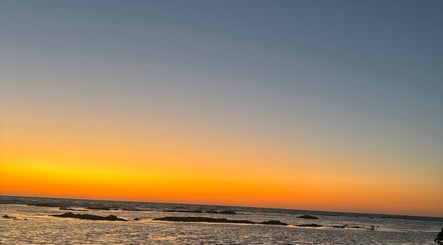 Stunning sunset view near SS Nail Salon, Nahf, North District, IL.