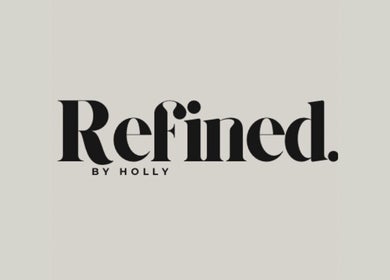 Logo of Refined. By Holly at Chelmsford, England, GB showcasing elegant typography.