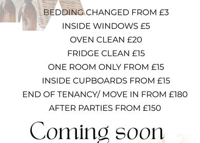 Service prices at Quality Time - Household Services, Catcliffe, England, GB. Coming soon.