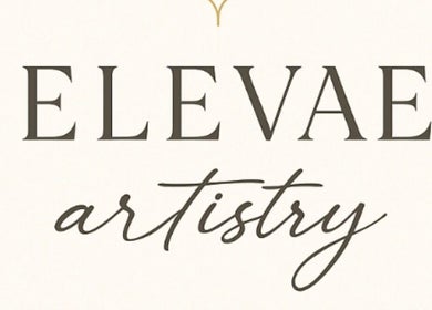Elevae Artistry logo in elegant font, Houston, Texas, US.