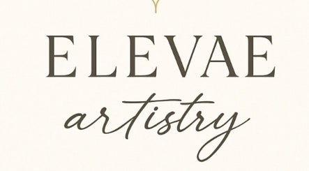 Elevae Artistry logo in elegant font, Houston, Texas, US.