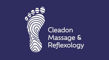 Logo of Cleadon Massage & Reflexology in Cleadon, Village, England, GB featuring a stylized footprint.