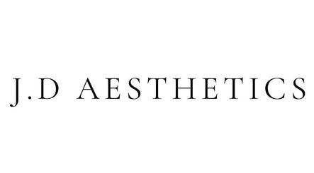 JD Aesthetics logo in Gore, Southland Region, NZ, showcasing sophisticated typography.