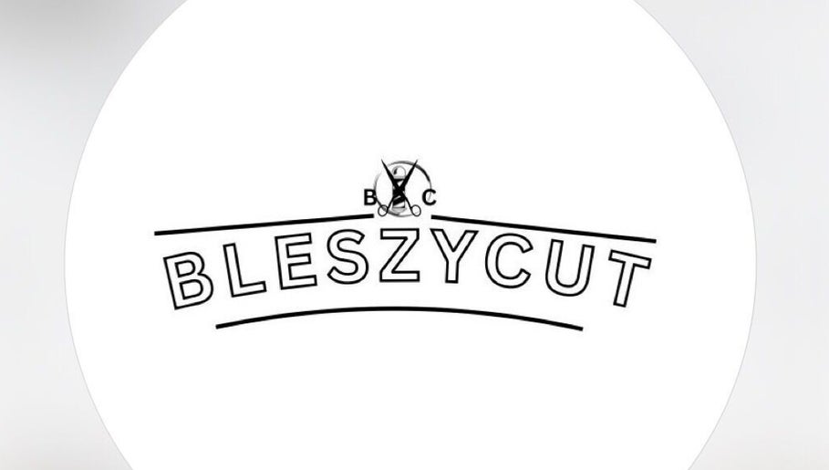 BLESZTCUT logo in bold letters, showcasing the venue identity in London, England, GB.