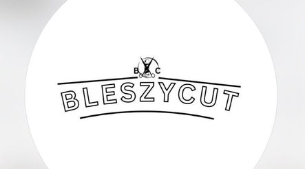 BLESZTCUT logo in bold letters, showcasing the venue identity in London, England, GB.
