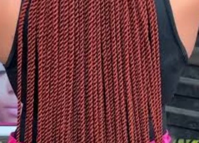 Elegant braided hairstyle at FAVOR HAIR STYLIST, Cape Town, Western Cape, ZA, showcasing intricate design.