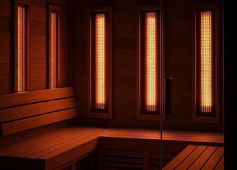 Infrared sauna at Recovery 24/7 in Melbourne, Victoria, AU offering wellness and relaxation services.