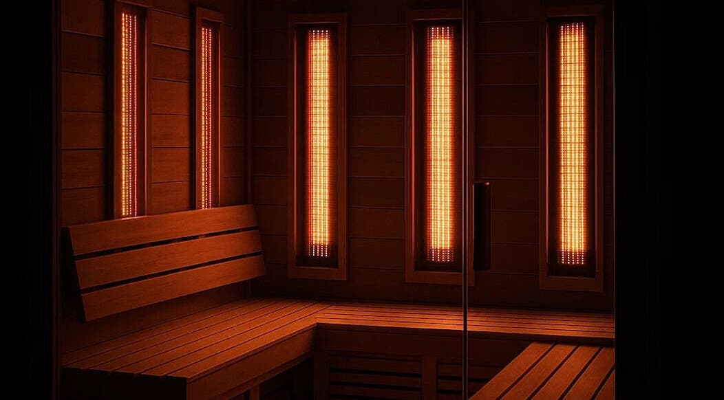 Infrared sauna at Recovery 24/7 in Melbourne, Victoria, AU offering wellness and relaxation services.