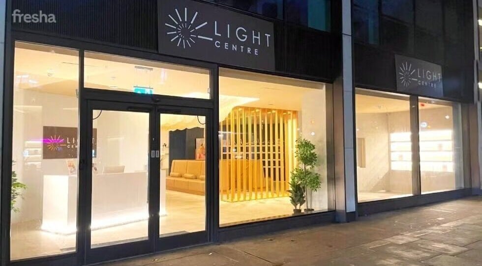 Bright and inviting entrance to Gosia Massage Therapy in London, England, GB with modern design elements.