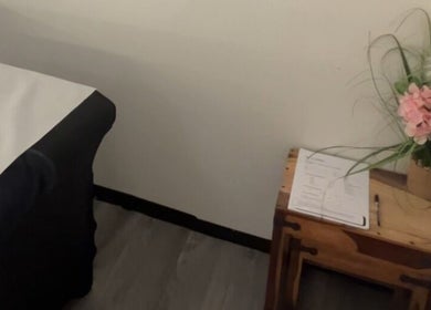 Comfortable treatment room at Ms Velvet's Waxing, Dudley, England, GB featuring a relaxing ambiance.