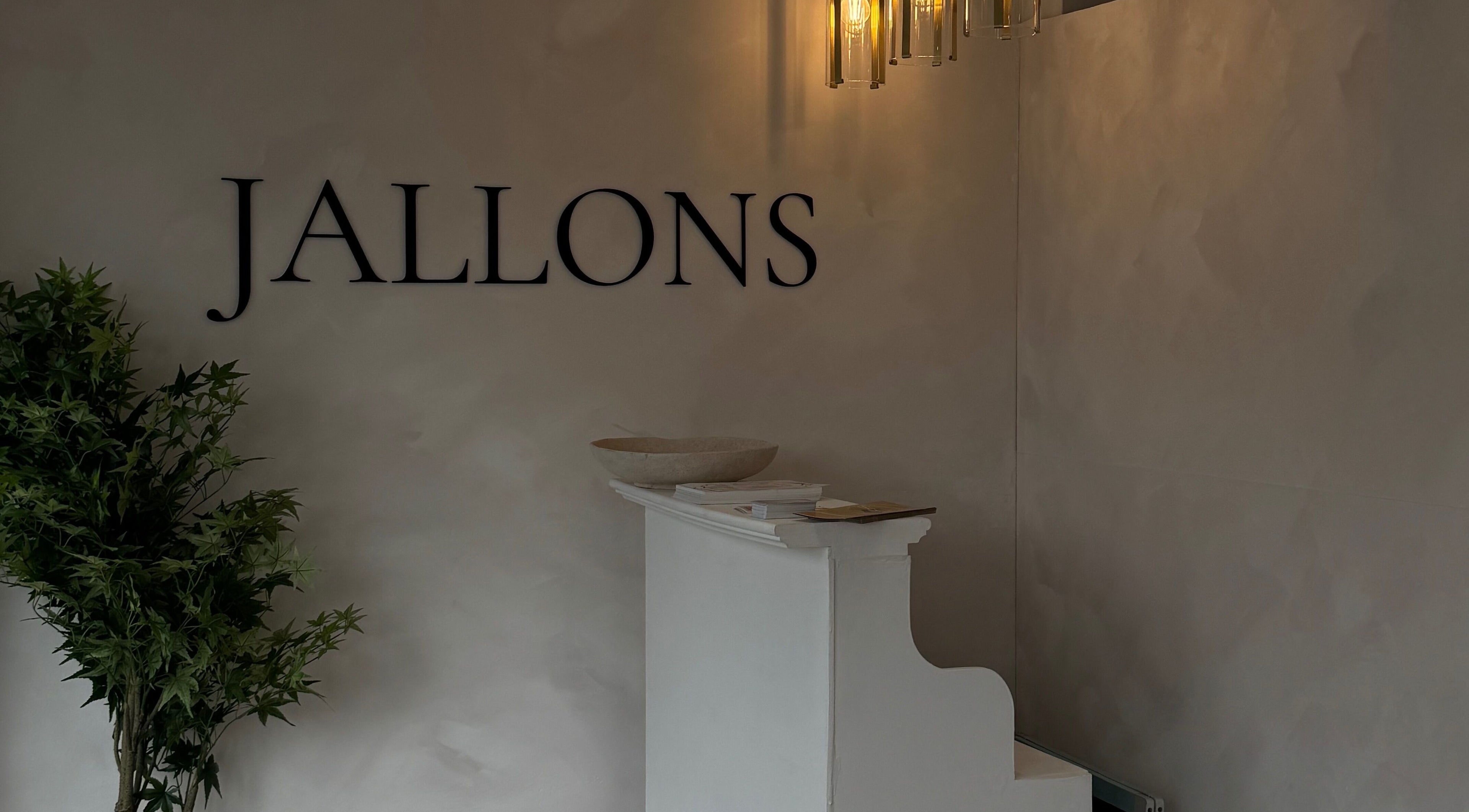 Monetlillyhair reception area with stylish decor in Clifton, England, GB.