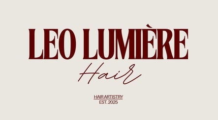 Leo Lumière Hair Artistry logo, Melbourne, Victoria, AU. Established 2025