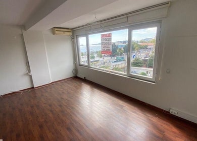 Bright, empty room with large window view at French Quarter Nails, İstanbul, İstanbul, TR.