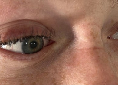 Close-up of elegant eyelash extensions at Lash&luxe by Adiy in Kimberley, Northern Cape, ZA.