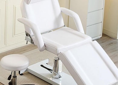 The Brilliance Bar luxury treatment chair in Olney, England, GB for ultimate comfort.