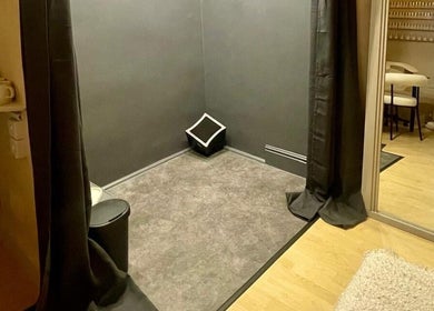 Cozy treatment area at Bare. Beauty Studio, Bradford, England, GB with sleek decor and serene ambiance.