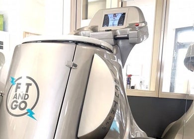 Capsula fitness avanzata presso Fit and Go Sempione, Milano, Lombardia, IT, per allenamenti innovativi.