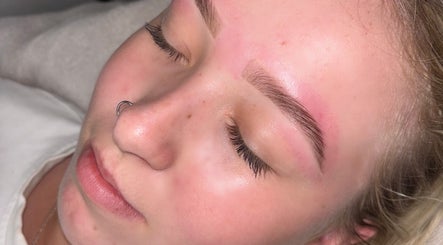 Elegant brow treatment at By B Beauty, Craigavon, Northern Ireland, GB. Showcasing flawless finish and precision.