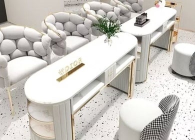 Luxurious seating at Your Muse, Beirut, Beirut Governorate, LB, showcases modern beauty and wellness design.